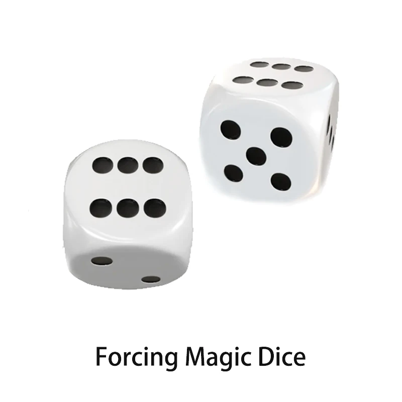 2PCSForcingMagicDicesRussiaDiceMagicTricksCloseUpMagia