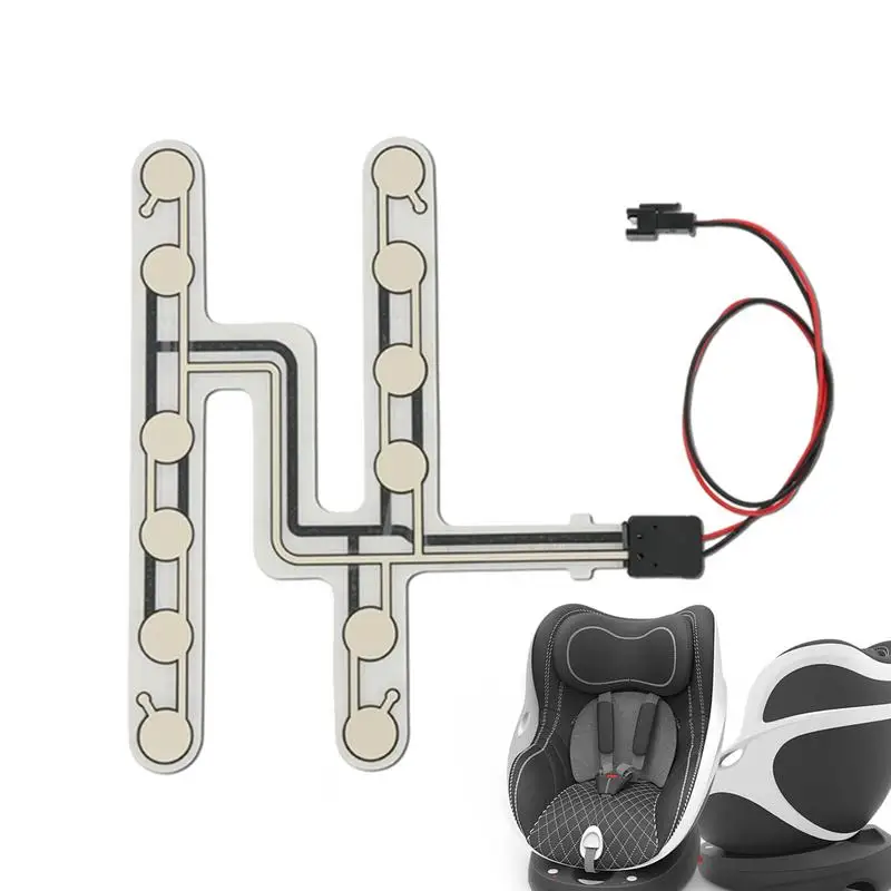 

Safety Belt Pressure Sensor Automobile Car Safety Belt Pressure Sensor Reminder Light & Sound Warning Driving Accessory For bus