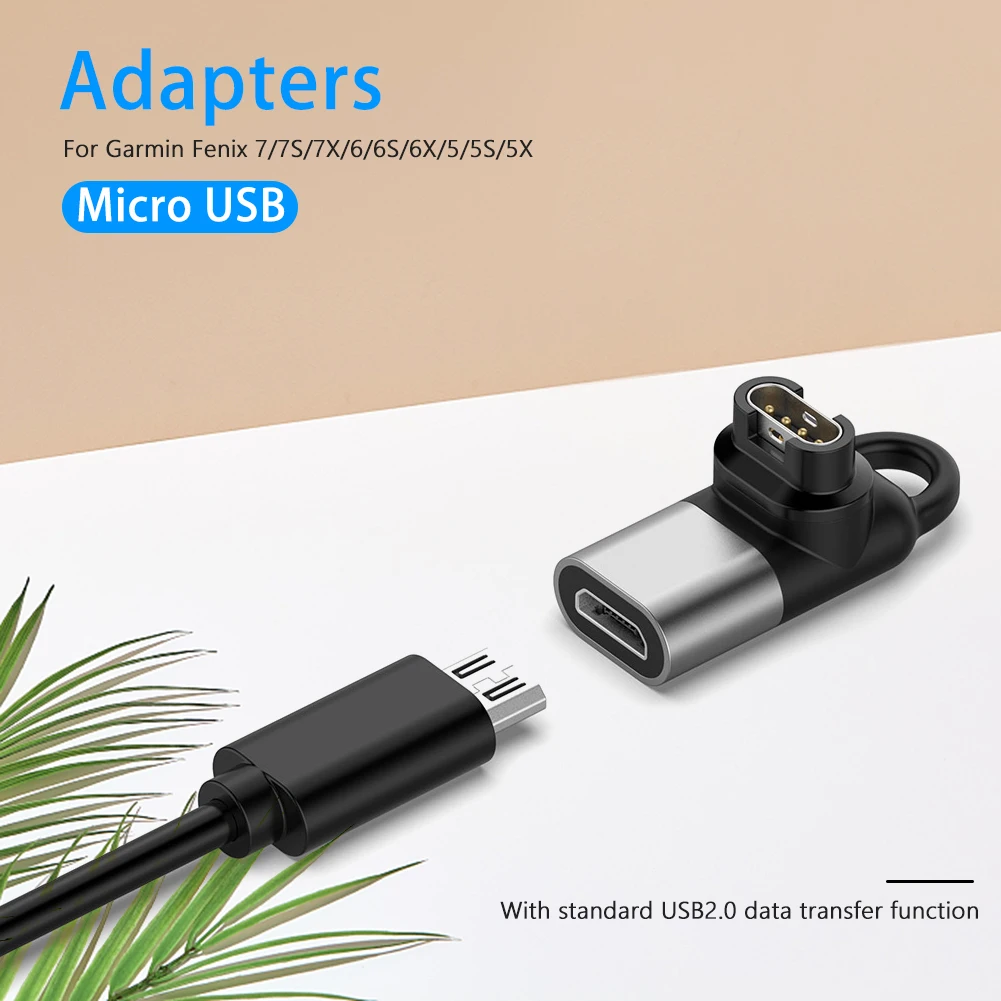 Cavo USB-C Per Garmin Fenix/Forerunner/Vivoactive - Caricatore A L, 2 Pezzi, 1 Metro - Foto 3