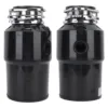 Garbage Disposal 630W Continuous Feed 2800RPM Quiet Operation Simple Installation Food Waste Disposer for Kitchen EU 250V 2
