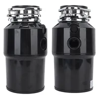 Garbage Disposal 630W Continuous Feed 2800RPM Quiet Operation Simple Installation Food Waste Disposer for Kitchen EU 250V 2