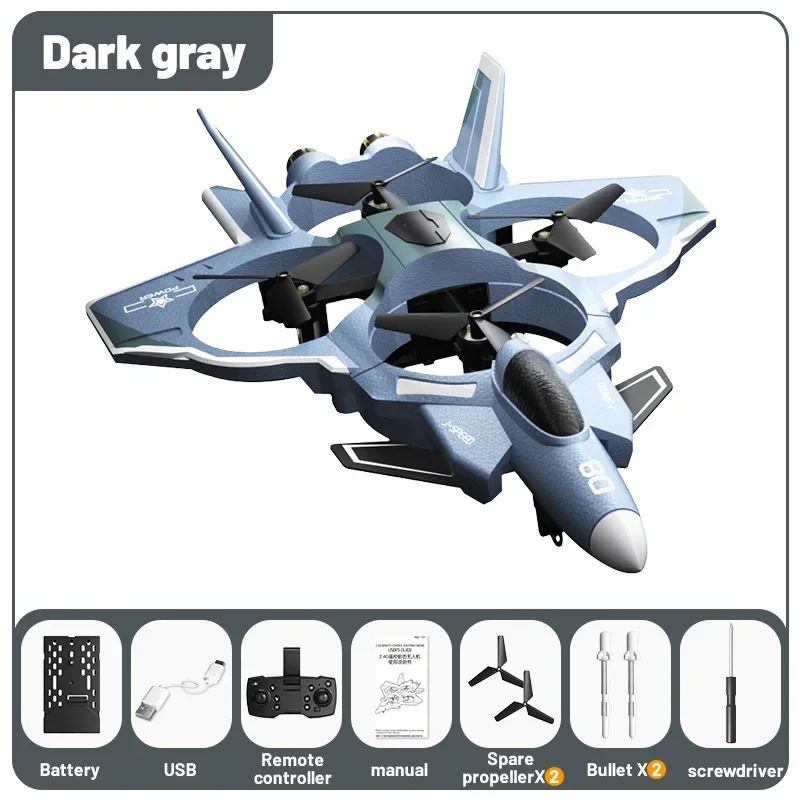 H121 RC Drone 2.4GHz 4Channel 360 Roll RC Foam Plane Glider Foam Plane Fixed Wing RTF Toy Fixed Height Model Airplane Dron Gifts 5