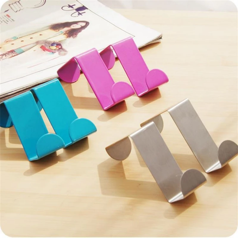 Z-Shaped Stainless Steel Hook Home Organization