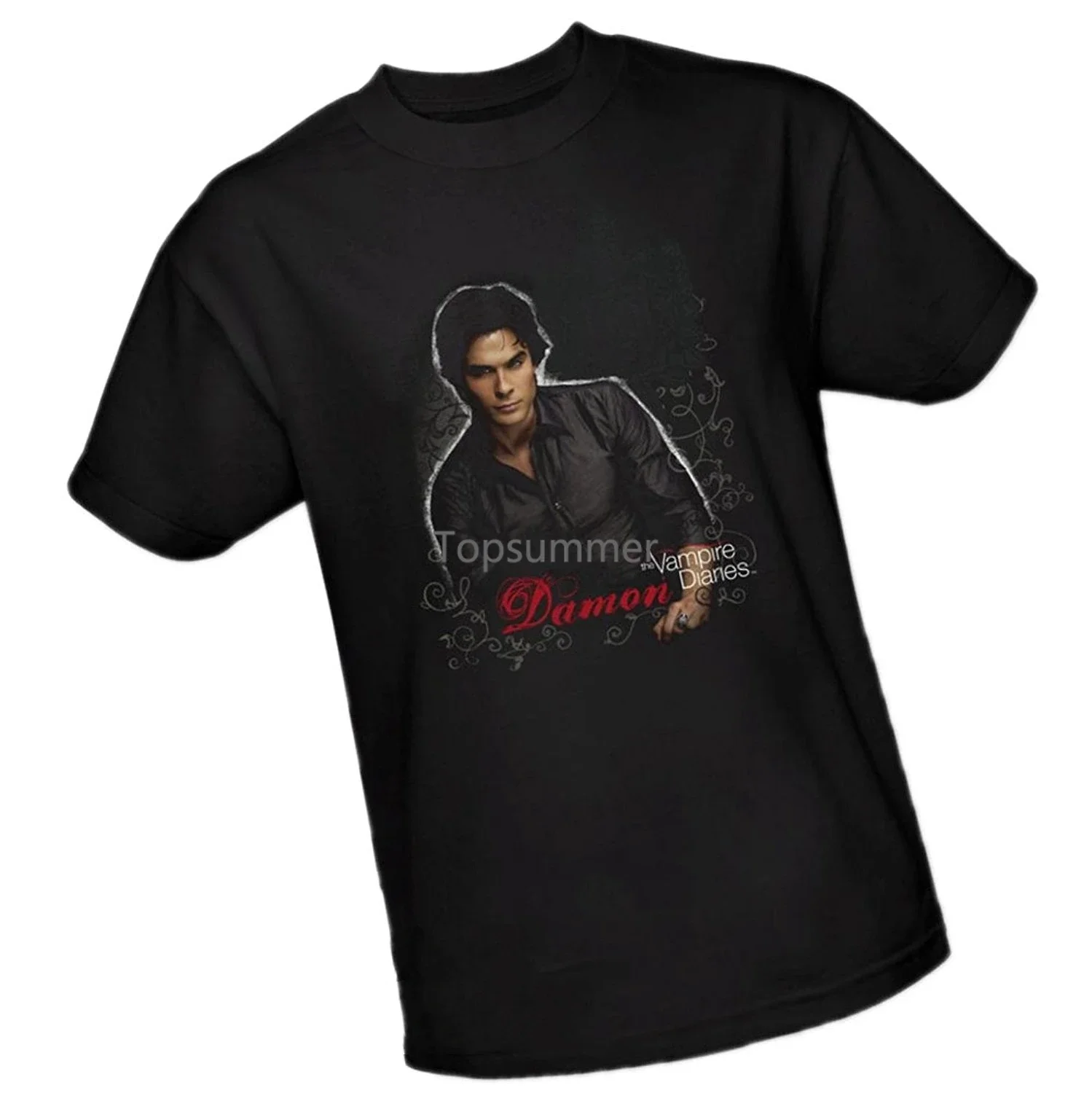 

Men T Shirt The Vampire Diaries Adult Funny T-Shirt Novelty Tshirt Women