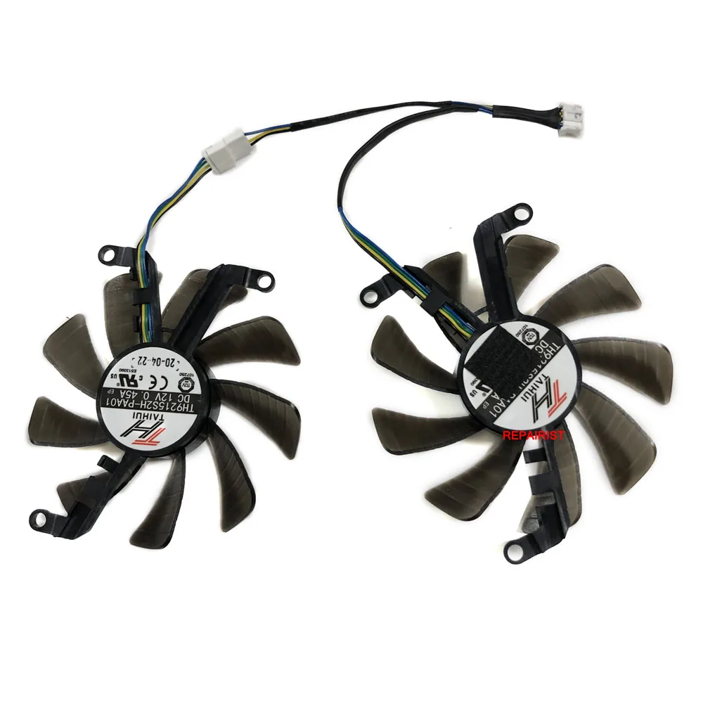 2pcs/Set TH9215S2H-PAA FY09015M12LPA Graphics Cooler Fan For