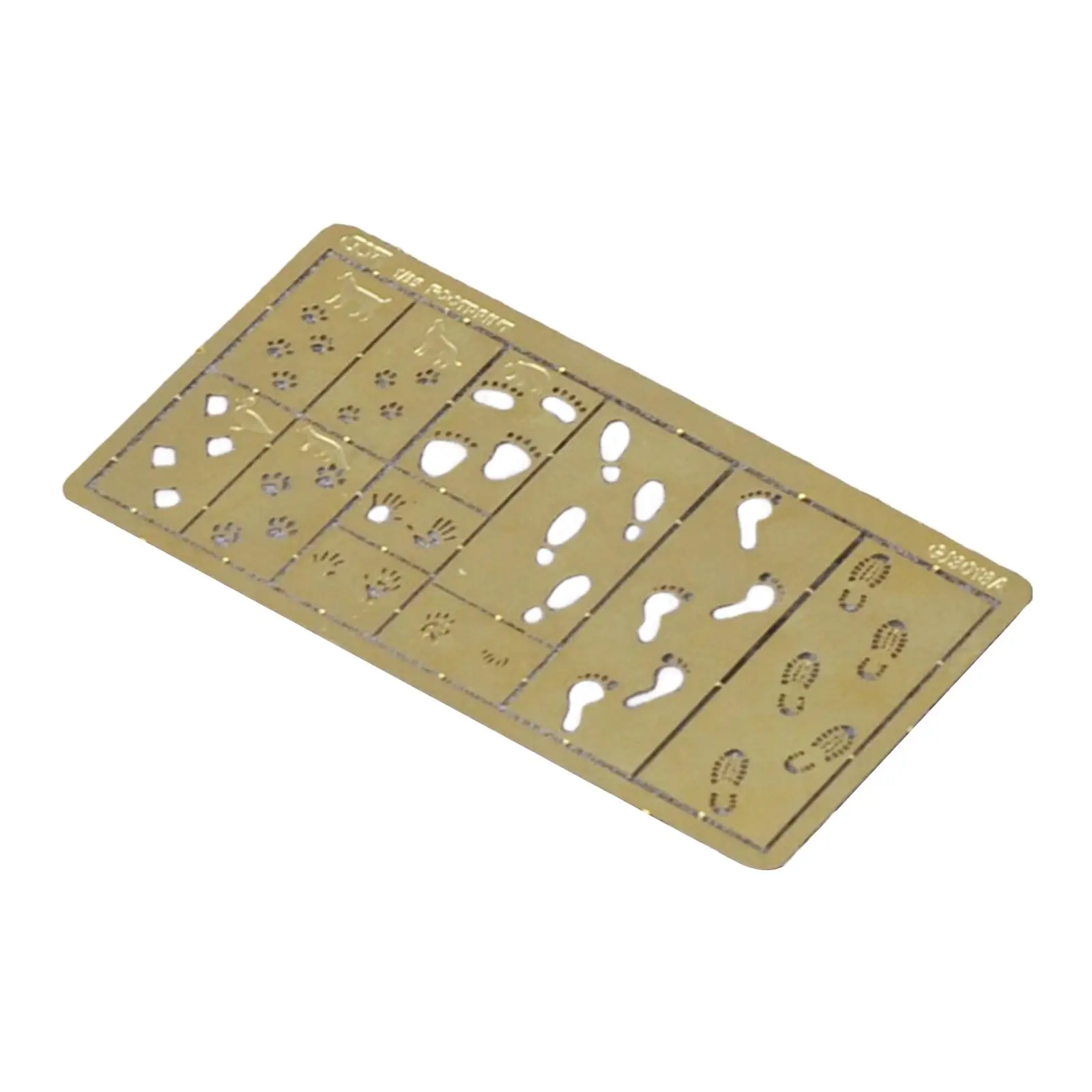 Model Painting Template Cover Paint Stencils Stenciling Plate Etching Sheet for
