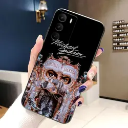 Stylish Michael J. Jackson Inspired Phone Case Cover for REALMEC71 (BSBLA08)