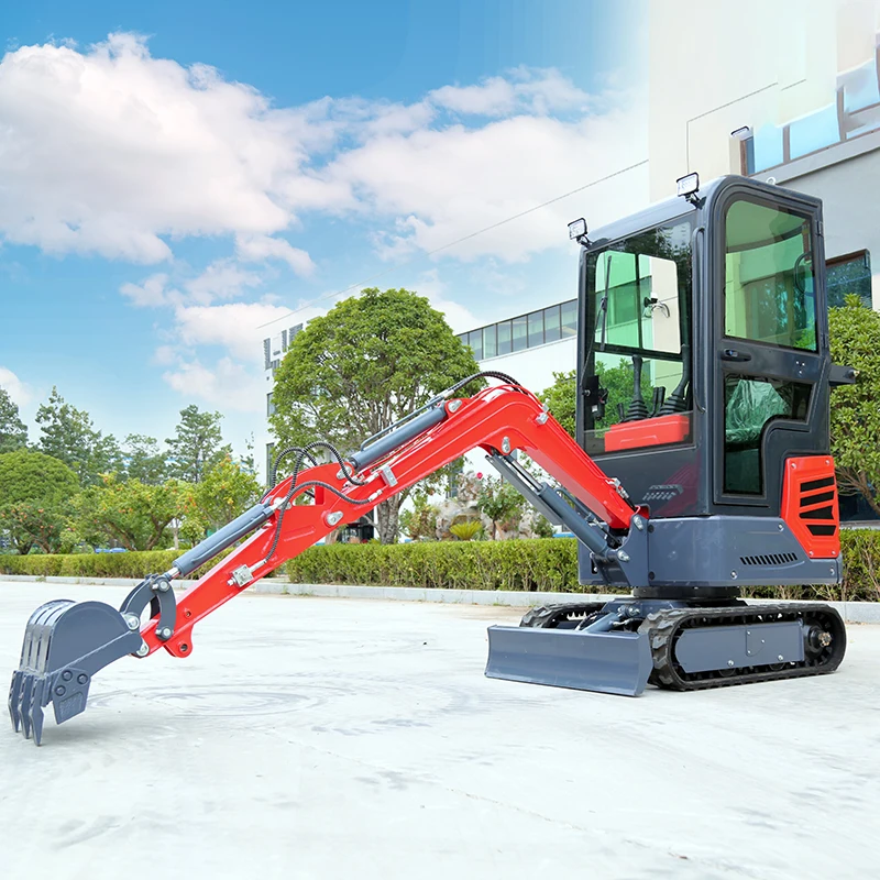 Mini Escavatore Idraulico Da 1000Kg Mini Bagger Per Escavatore Da 1 Tonnellata Con Prezzi Competitivi