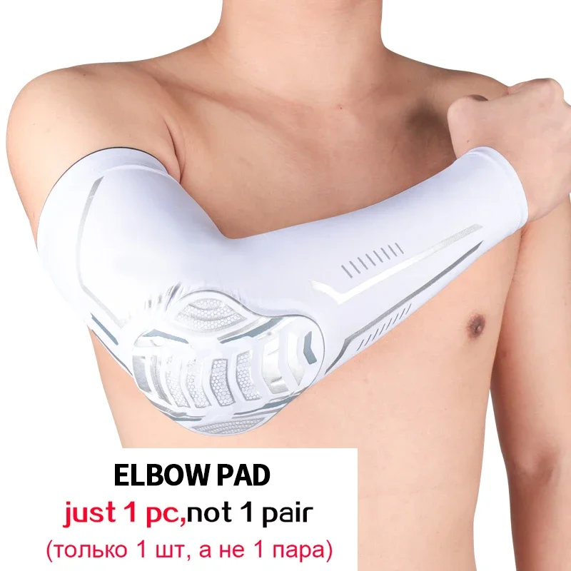 thumbnail image 1 of 1 Piece Basketball Kneepads Elastic Foam Volleyball Knee Pad Protector Fitness Gear Sports Training Support Bracers, 1 of 10