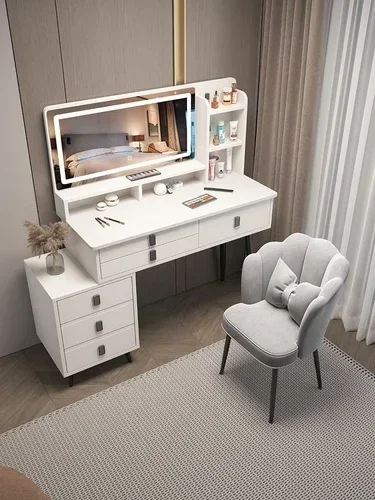 

Luxury Modern Dressing Cabinet Storage Drawer Nightstands Vanity Tables Nordic Tray Jewelry Tavolo Trucco Furniture