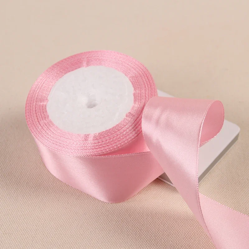 Elegant 40mm Polyester Satin Ribbon - 22 Meters for Gift Wrapping & Home Decor