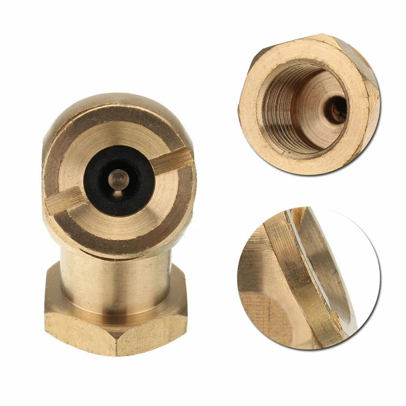 1/4" NPT Tyre Inflator Valve Connector Air Chuck Ball Tire Clip Lock-On tire inflator valve connector