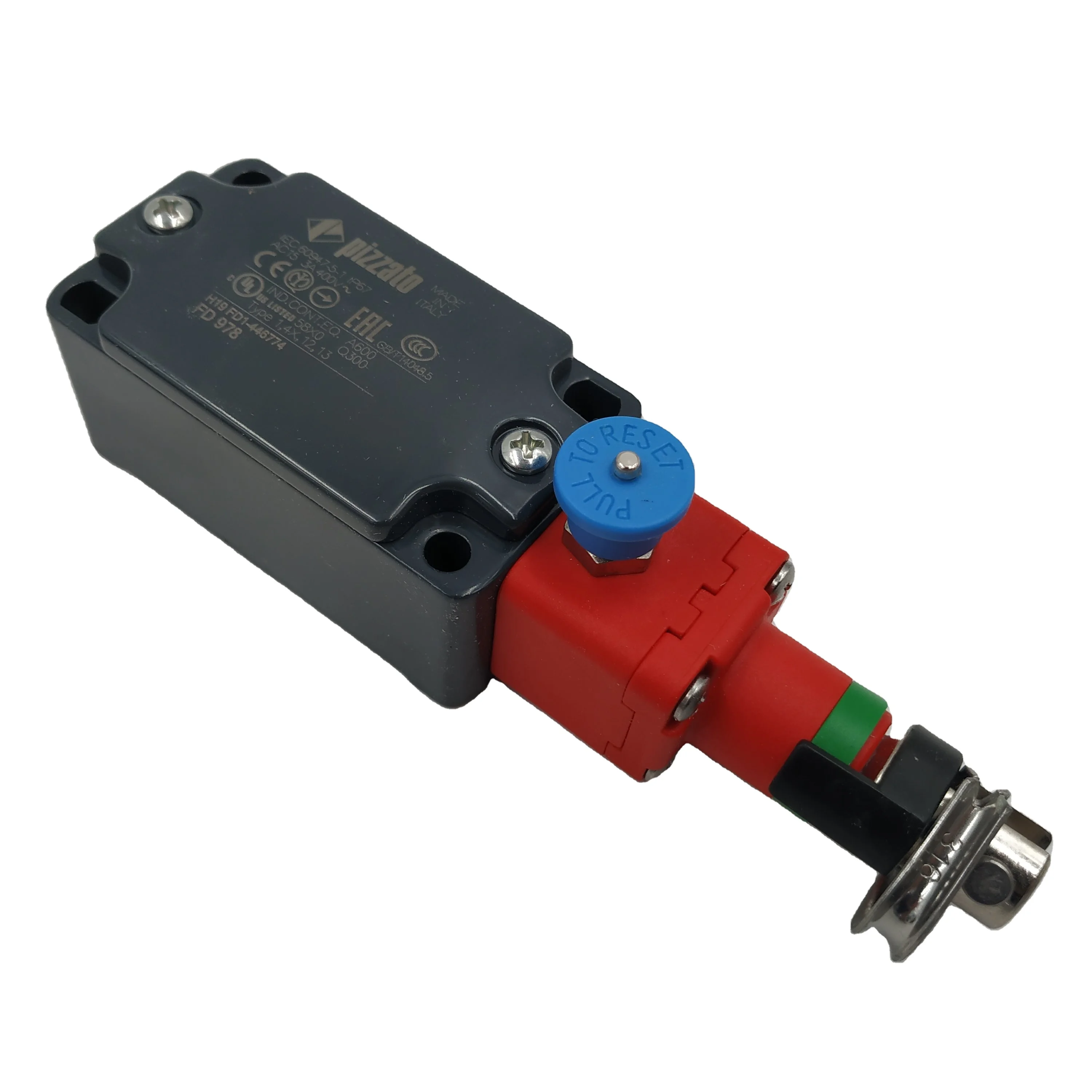

pizzato limit switch original new made in Italy Rope safety switch with reset for emergency stop FD-978