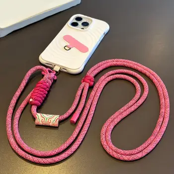 Cordino per cellulare Cordino lungo regolabile a tracolla Cordino per collo Fascia per spalle Anti perdita Accessori per telefoni cellulari