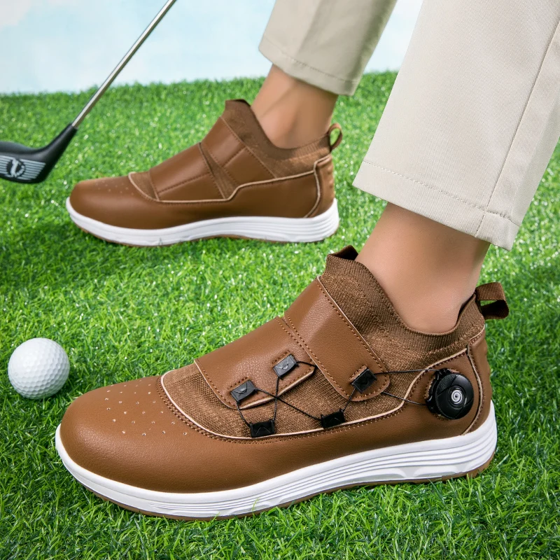 

Professional Golf Shoes Men Luxury Golf Sneakers Comfortable Walking Footwears Light Weight Walking Sneakers