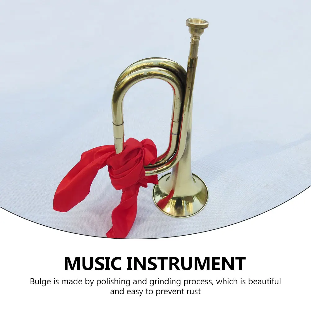 Trumpet Instrument Wind Instrument Trumpet Traditional Wind Copper Alloy Bugle Youth Horn Copper