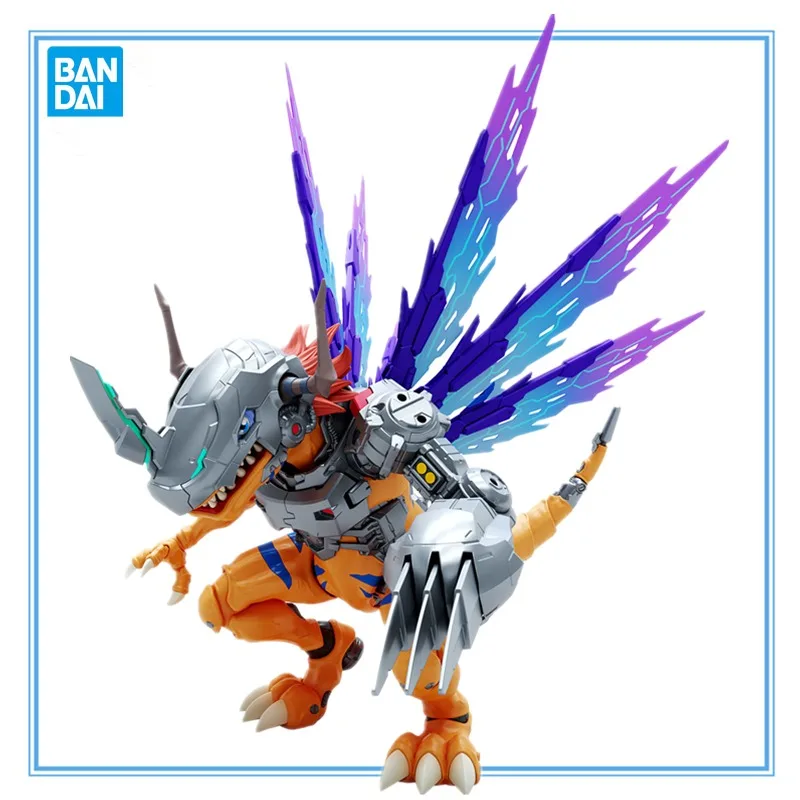 

Original Bandai Metal Greymon Amplified Digimon Adventure Anime Action Figure Figure-rise Standard Toys Boys Girls Birthday Gift