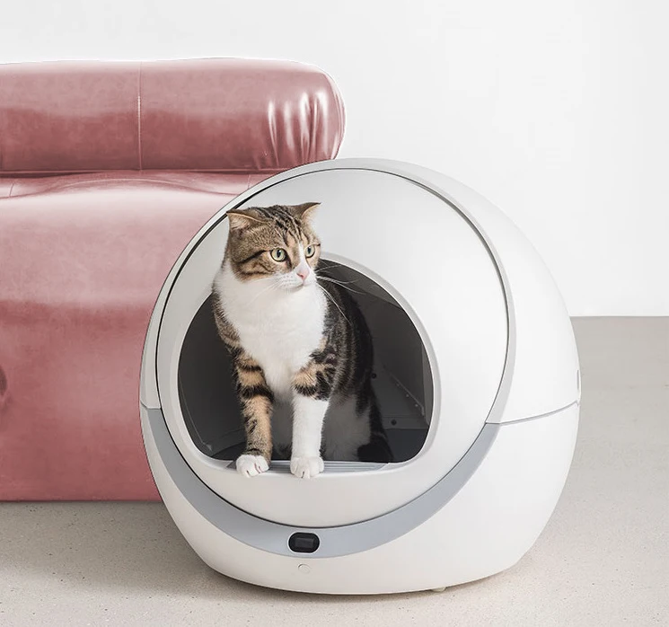 

PETREE FREE SAMPLE APP WIFI Control Automatic Intelligent Self Cleaning Cat Box Top Selling Products Cat Toilet