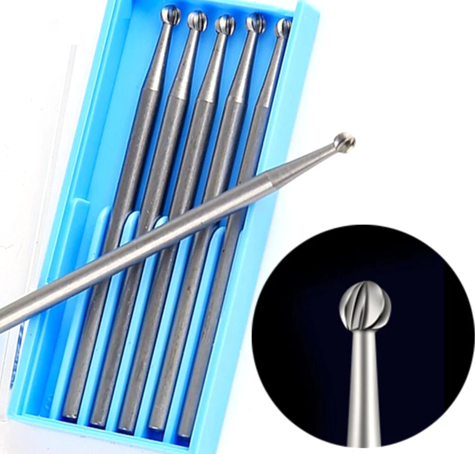 6 Frese Per Incisione In Acciaio Al Tungsteno - Diametro 2.35mm, Per Legno E DIY - Foto 3