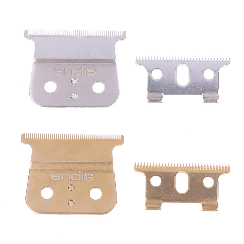 Replacement Steel and Plastic Blade Set T-Outliner Blade Replacement for ANDIS GTX Detail Trimmer for Electric Hair Clipper 3