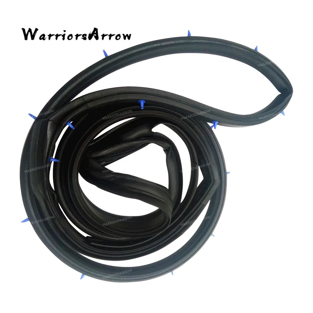 

Rear Left Or Right Door Opening Weatherstrip Seal Rubber Black For Nissan Sentra 2013-2018 82831-3RA0A-A11 82830-3RA0A-A11