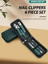 Nail Scissors Set Household High End Mens And Womens Special Nail Clippers Manicure Beauty Tools 6 Piece Portable Household