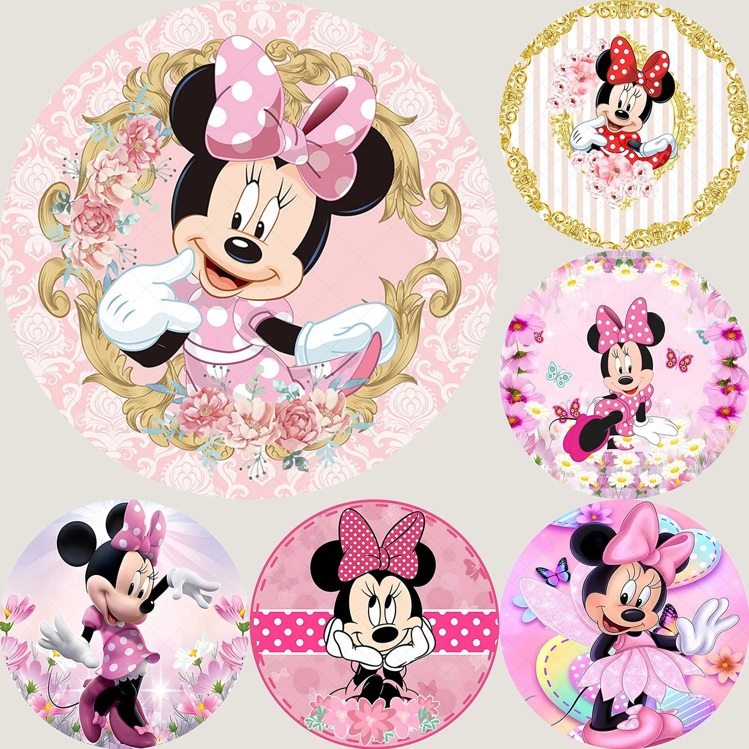 Minnie Rosa Claro PNG: O Fundo Perfeito para Festa de Menina que Realmente  Funciona, image size:1500x1500