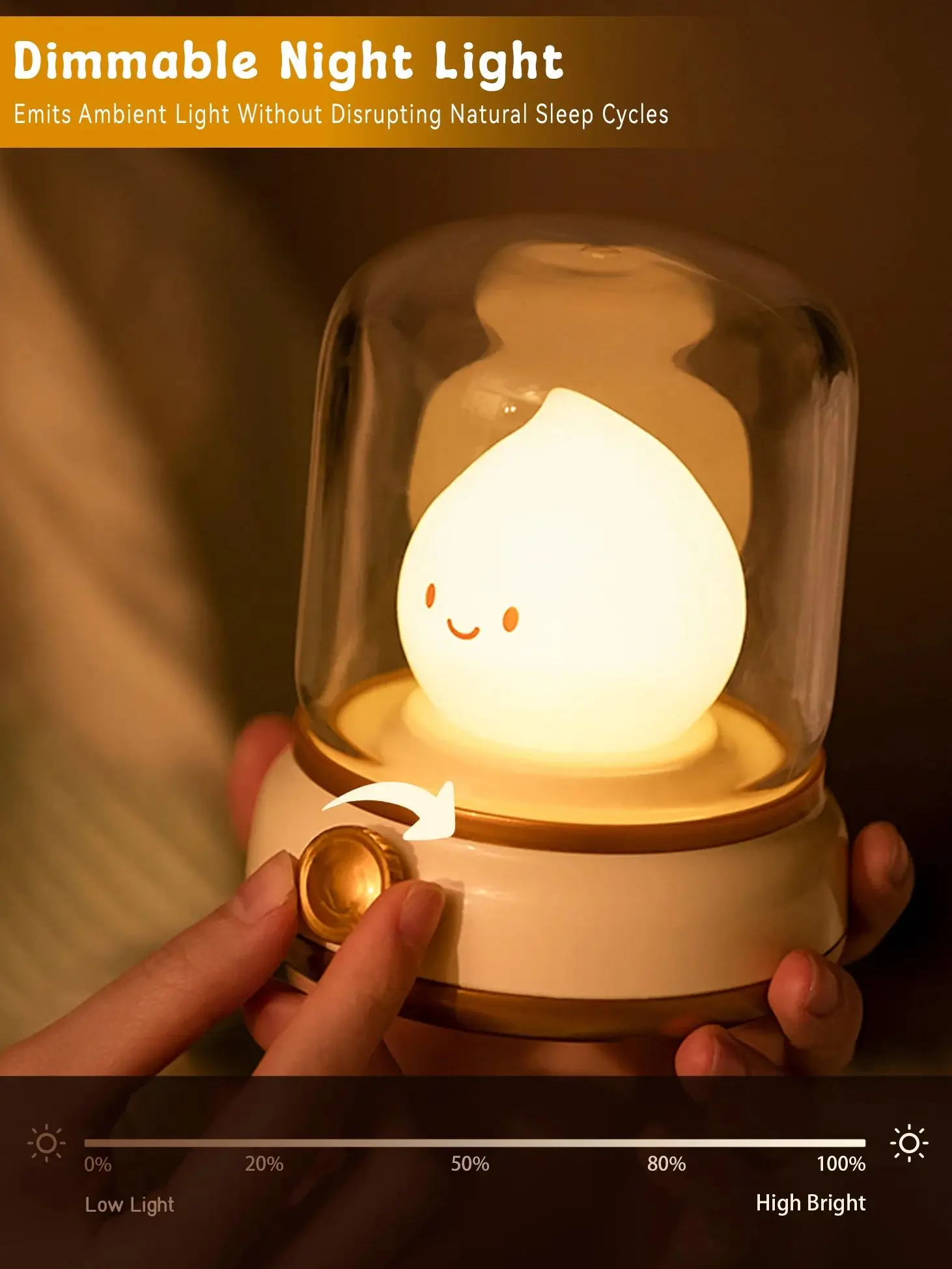 Flameless Candle Night Light 4