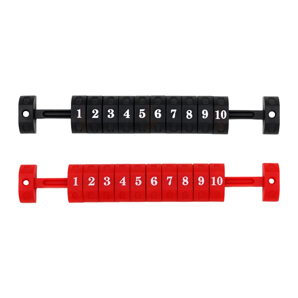 2 Pcs Table Soccer Scorekeepers Plastic Exquisite Workmanship Foosball Counter Tracker for Football Game Supplies