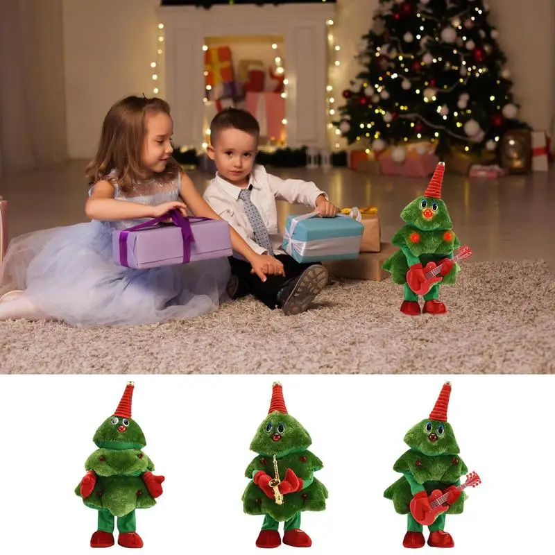 

Singing Christmas Tree 2024 Fun Dancing Christmas Tree Electric Christmas Tree Toys with Music and Lights Singing Christmas Tree