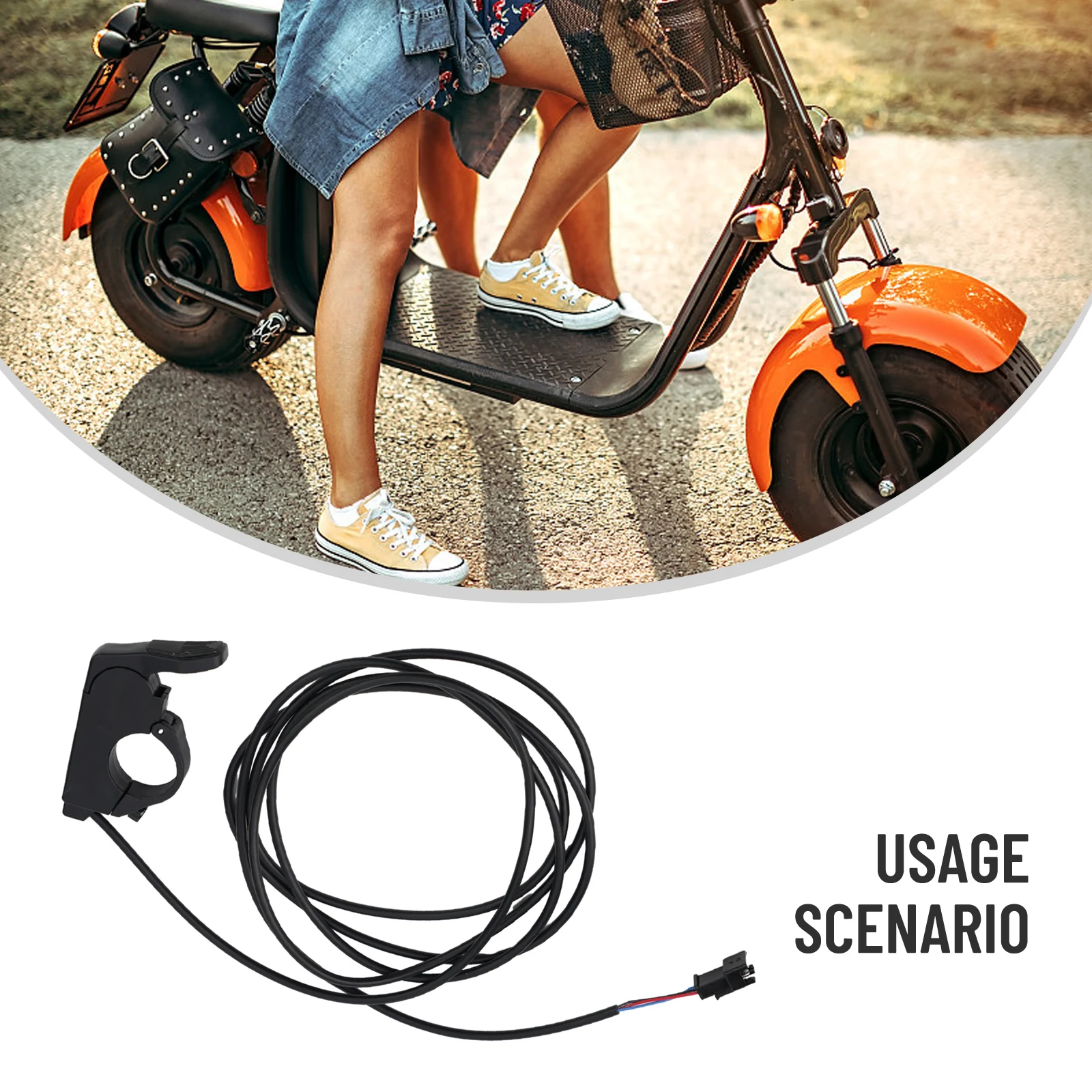 Accélérateur Pouce Vélo Électrique XHIKOWAT - Universel Gauche/Droit En ABS