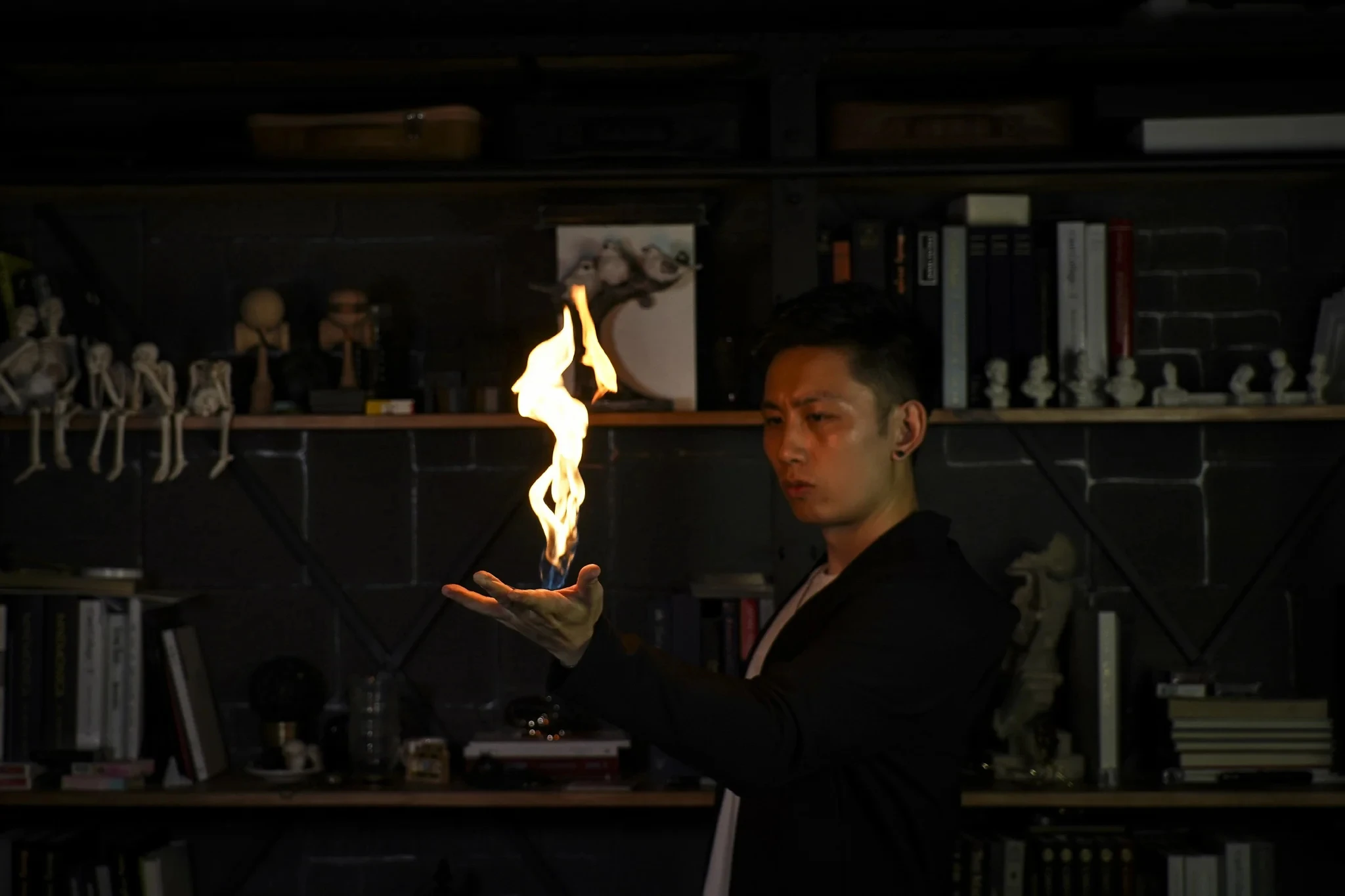 

PYROMANIA BY TCC & COLIN Fire Magic Tricks Gimmick Accessories Props Fire Appearing Magia Professional Magician Stage Illusions
