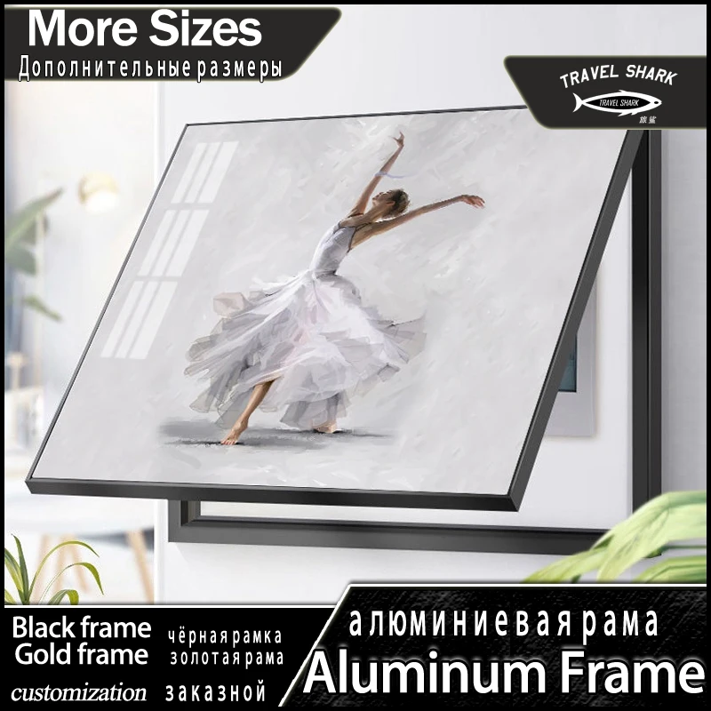 

Декоративные картины в скандинавском стиле «Акула» для путешествий, Постер с электрической коробкой, настенные картины, рамка для декора, Настенная картина, домашняя живая комната на заказ