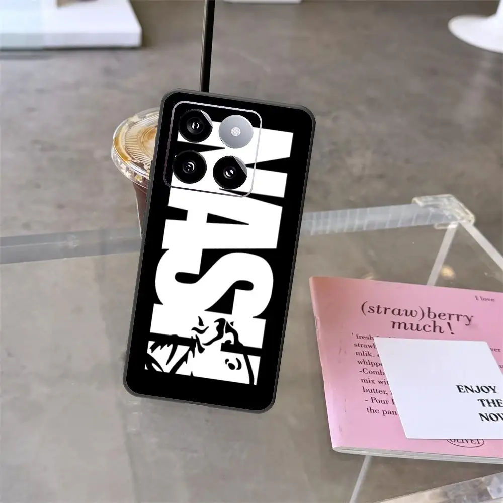 Nash Fashing Black Silicone Logo Phone Case