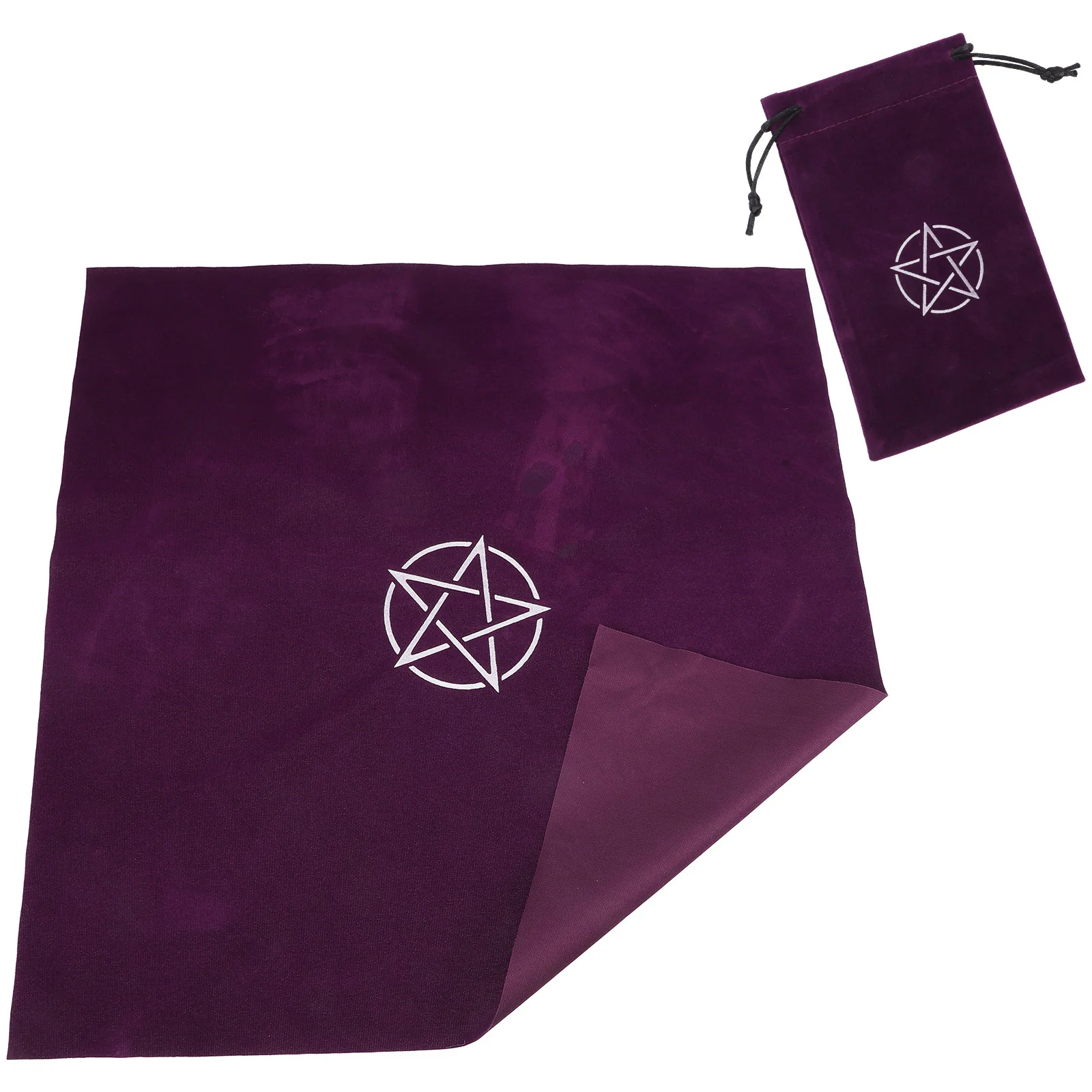

1 Set Tarot Divination Desk Cloth Exquisite Tarot Divination Prop Astrology Prop