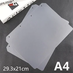 2-Piece Set: Plastic Loose-Leaf Index Dividers - 2pcs (A4)