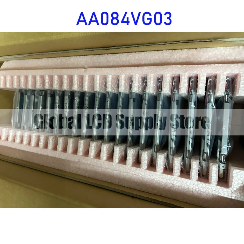 미쓰비시 오리지널 LCD 디스플레이 스크린 패널, AA084VG03, 100% 테스트 완료, 신제품, 빠른 배송, 8.4 인치