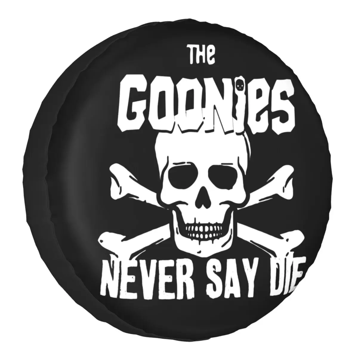 The Goonie Never Say Die Copertura Della Ruota Di Scorta Per Toyota Commedia Film Skull Pirate Trailer Car Wheel Protector 14 "15" 16 "17" Pollici
