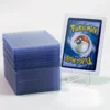 1/20pcs PVC Card Sleeves Waterproof Hard Plastic Transparent Cards Holder Protectors Cover Postcard Container Storage 3