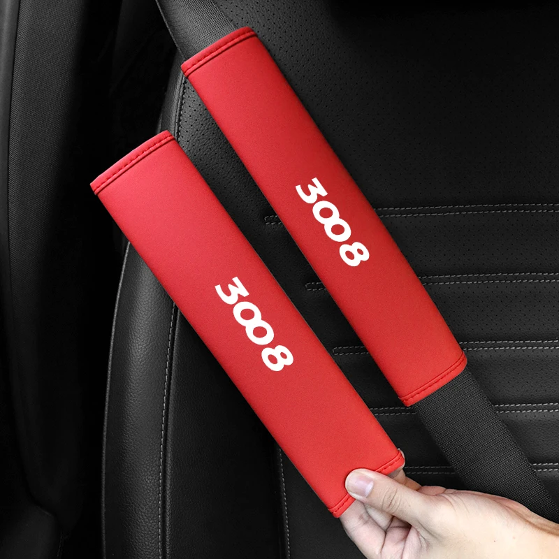 

Car safety belt cushion For Peugeot 3008 Car safety belt shoulder belt Driver shoulder care for adults and children auto parts
