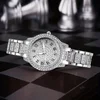 6pcs/set Women's Watch Luxury Rhinestone Quartz Watch Shiny Fashion Analog Wrist Watch & Jewelry Set, Gift For Mom Her 5