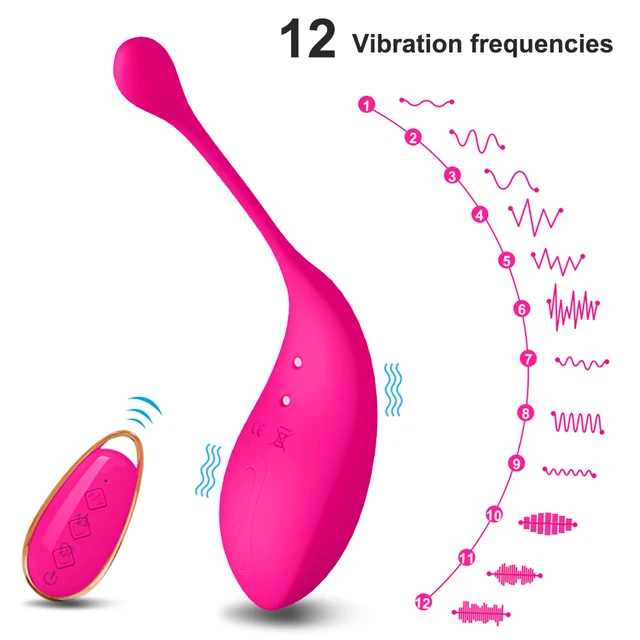 Powerful Wireless Remote Control Vibrating Egg Sex Toys Female Wearable G-Spot Vibrator Love Egg Jump Goods for Adults 18 Women 3
