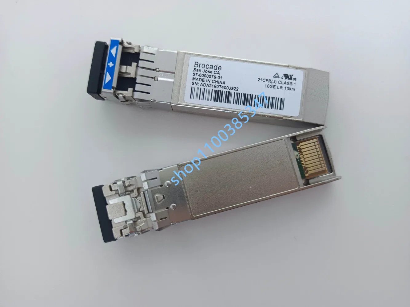 1PCS sfp 10g lr 57-0000076-01 brocade 10G SFP 10KM LR fiber Module/Single-mode optical transceiver/brocade 10g sfp