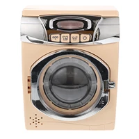 Simulation Mini Washing Machine Toy Educational Toy Kids Pretend Play Toys Household Appliances Housekeeping Toys 2