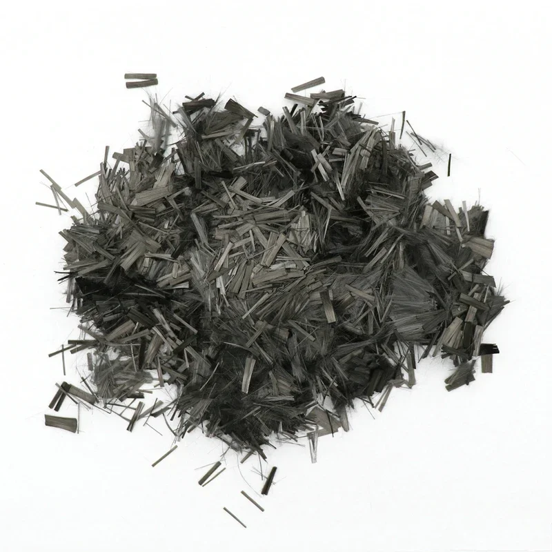 100G Carbon Fiber Forging Chopped 3-12MM Carbon Fiber Bundle Forging Marble Texture Automotive Interior Processing