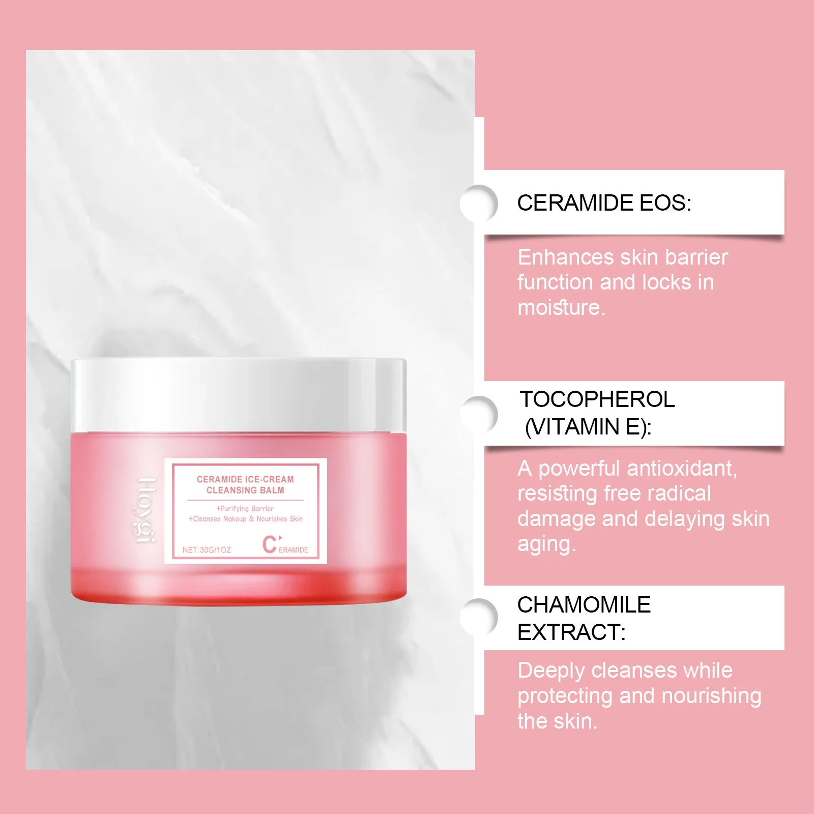 Makeup Remover Eyes Lips Makeup Removal Unirritating Deep Cleansing Skin Refreshing Moisturize Mild Gentle Makeup Cleaning Cream 2