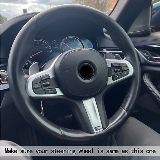 Black Suede DIY Car Steering Wheel Cover For BMW M Sport G30 G31 G32 G20  G21 G14 G15 G16 X3 G01 X4 G02 X5 G05 Car Accessories - AliExpress