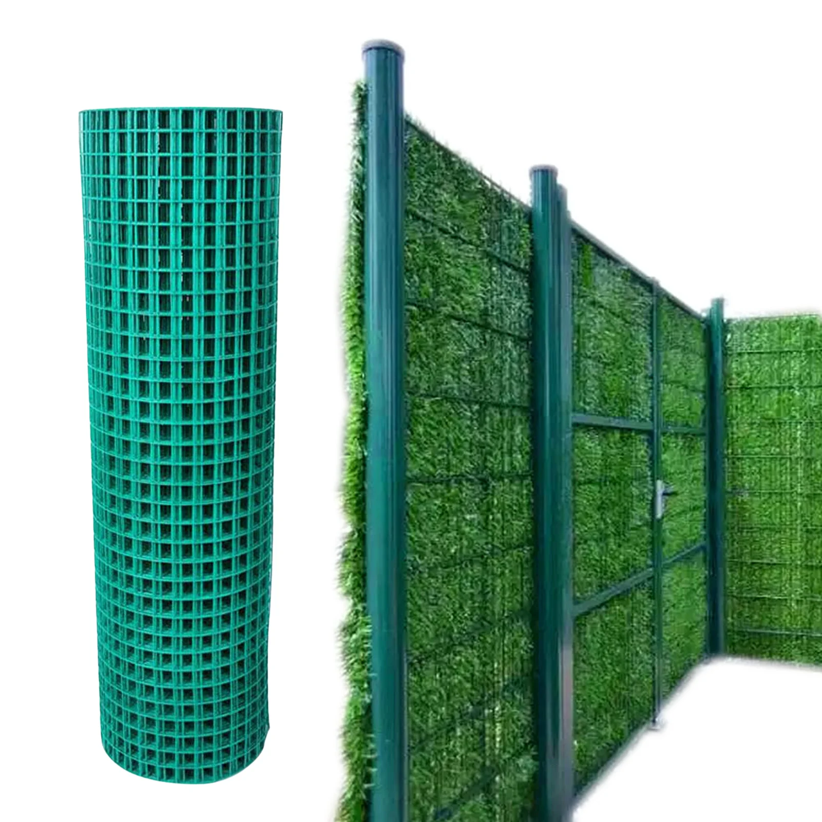 Plastic Chicken Wire Fence Mesh Compatible With Home Garden Courtyard  40x300cm