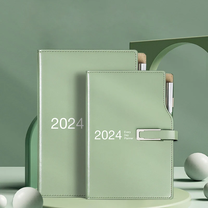 Notebook And Notepad Planner Papelaria Organizador Diário Sketchbook 365 Calendário Diário Nota Plano Livro a5 a6 2023 - Imagem 4