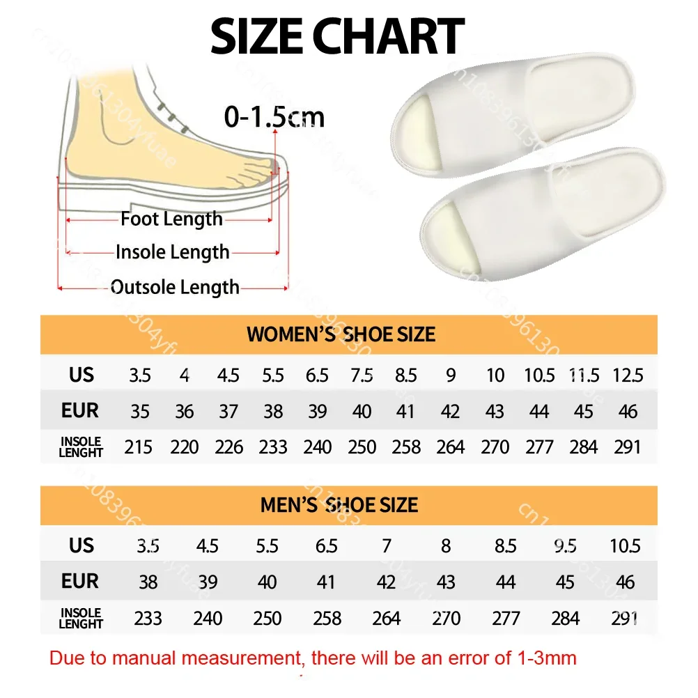 B-Blurs Rock Band Soft Sole Sllipers Men Women Teenager B-Band High Quality Home Clogs Water Shoes On Shit Customize Sandals